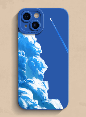 iPhone15手机壳x/xr小众12/16plus潮牌17promax苹果14Promax克莱因蓝11个性se3/7/8适用Ultra创意13新款mini