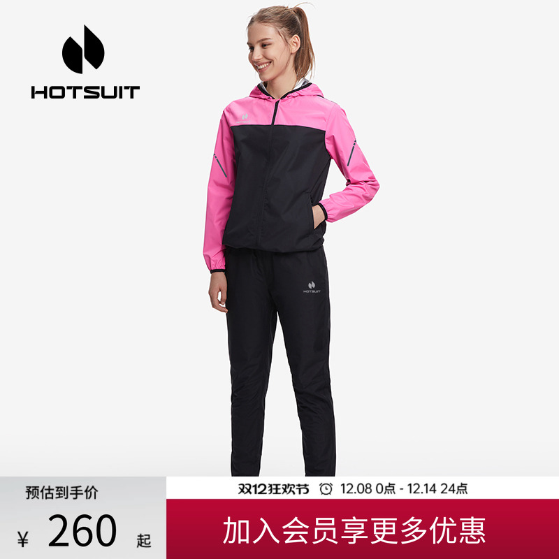hotsuit运动套装后秀爆汗服