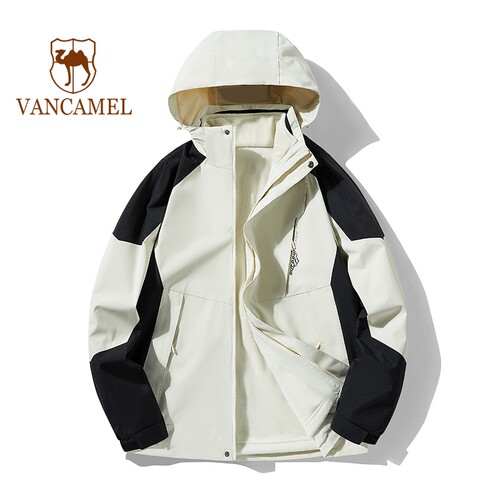 西域骆驼防风防水冲锋衣