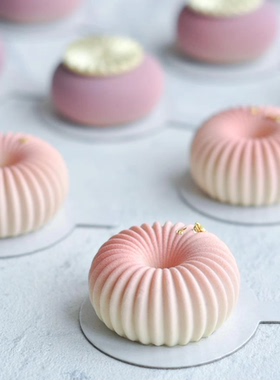 创意新中式灯笼 6连密线环 DIY烘焙法式立体慕斯甜品磨具蛋糕模