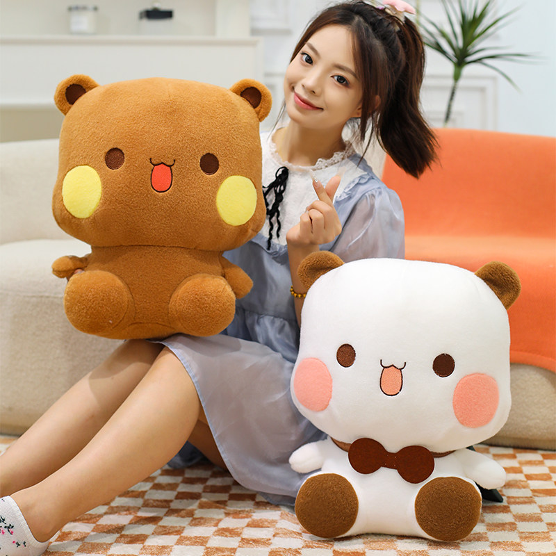 可爱一二布布玩偶熊公仔毛绒玩具床上睡觉抱枕布娃娃女孩生日礼物,玩具/童车/益智/积木/模型,毛绒/玩偶/公仔/布艺类玩具,淘宝优惠券,粉丝福利购,淘宝优惠卷