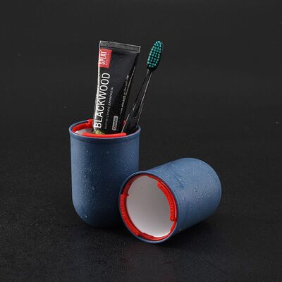 旅行洗漱口杯刷牙杯套装便携式牙缸杯子带盖牙刷牙膏牙具收纳盒桶