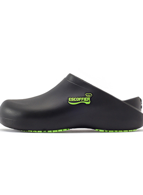 韩国热销ESCOFFIER防滑鞋手术室拖鞋功能性鞋舒适方便ESM-16 黑色