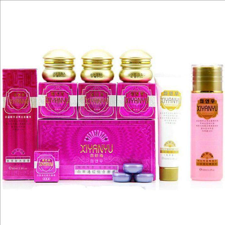 正品 喜妍雨(喜研雨)白里透红四合一套装送小样化妆品正品包邮