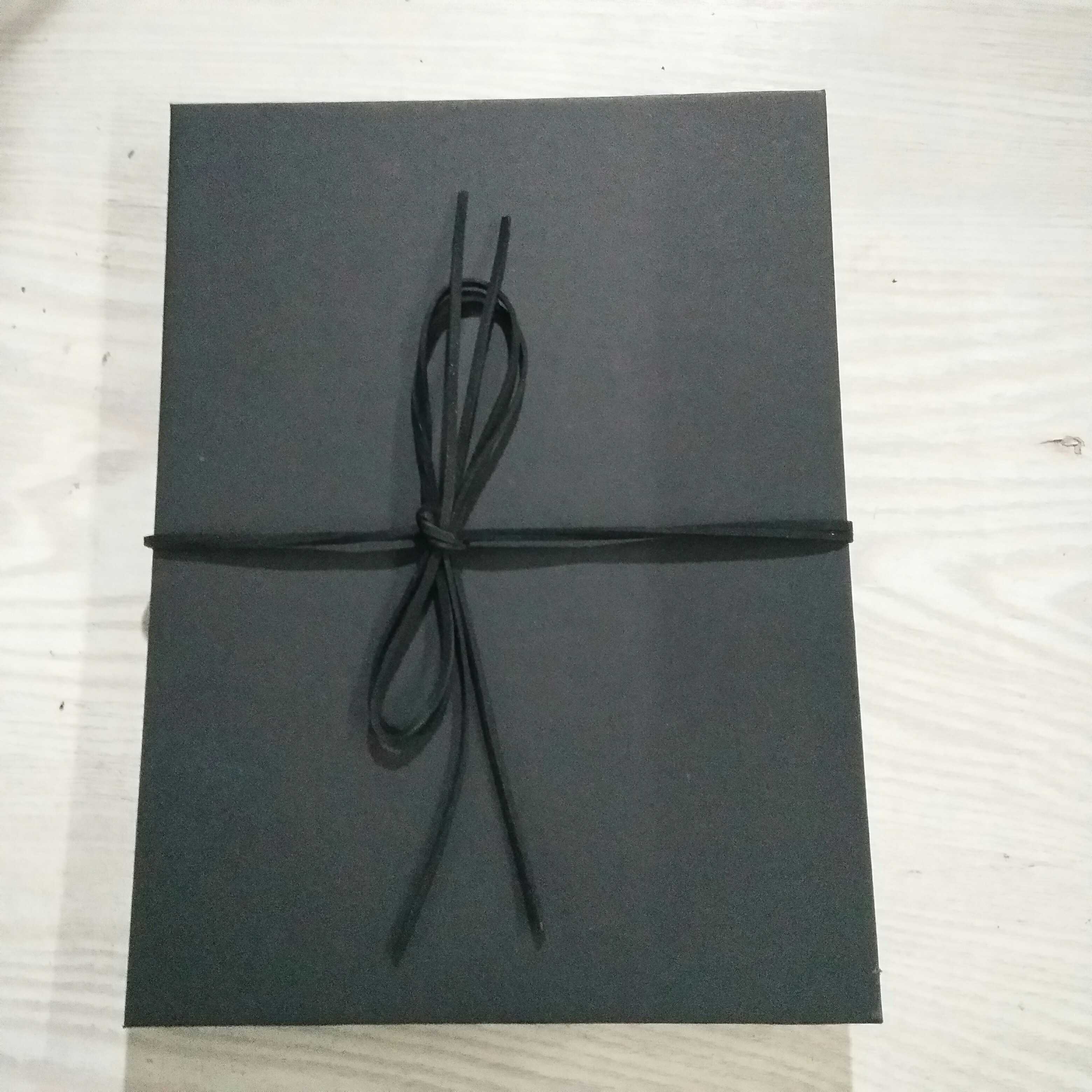 diy黑色自粘手风琴折叠相册本