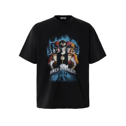 2727WORLD 法老 美式复古vintage短袖T恤美式复古街头