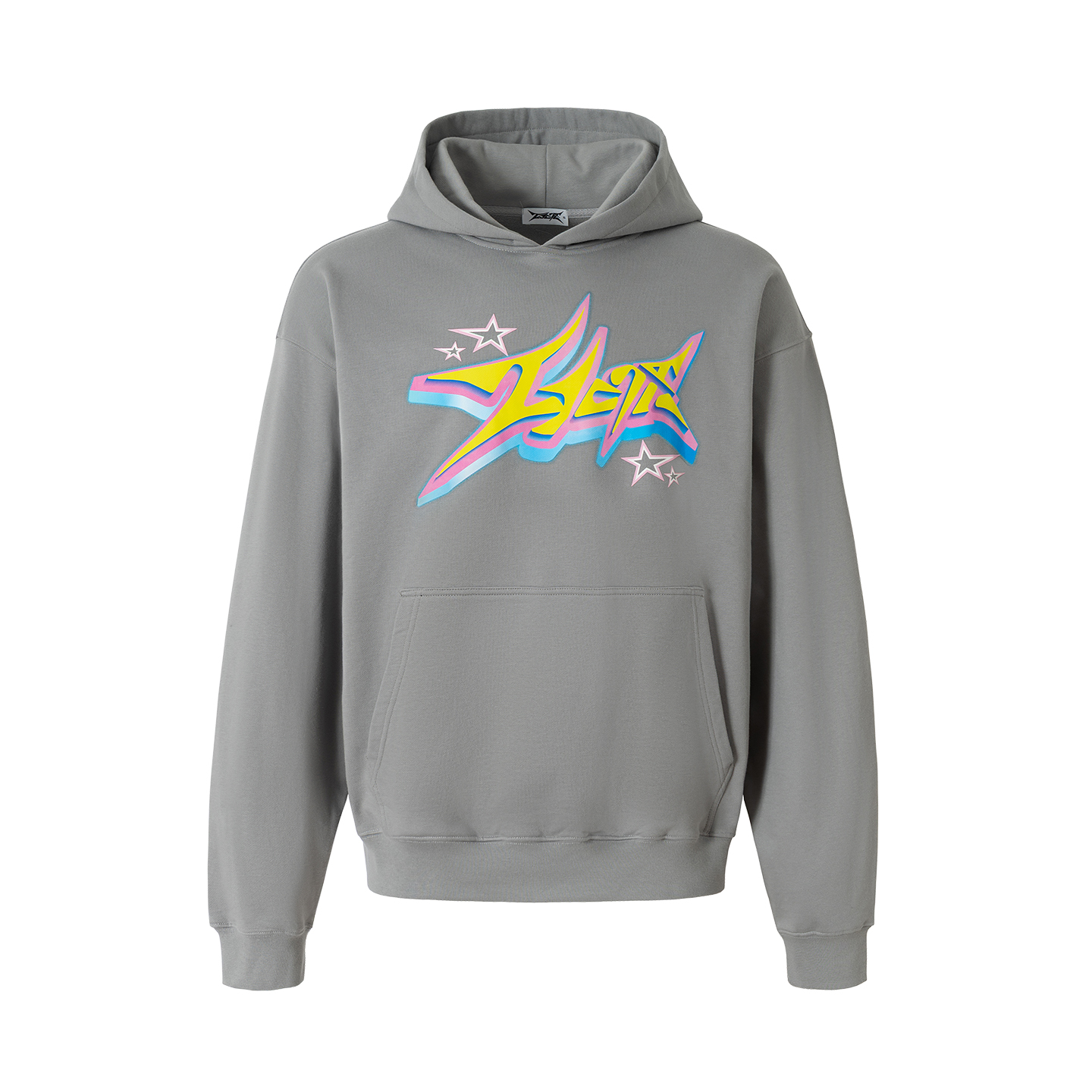 2727WORLD 法老 多巴胺幻彩logo印花卫衣国潮美式复古街头