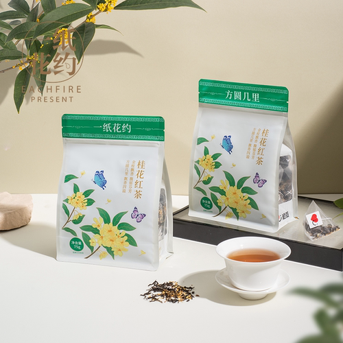 一纸袋泡茶桂花一纸花约