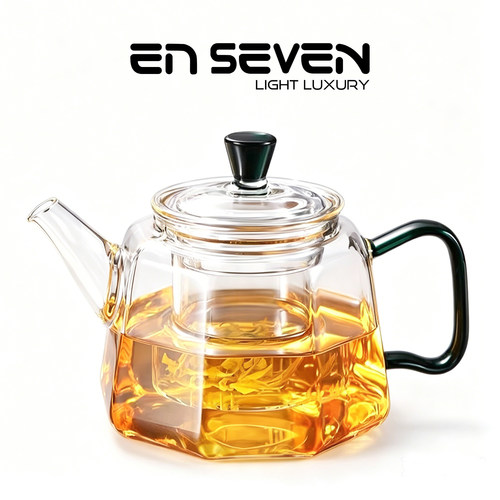 ENSEVEN丨麓沄·加厚茶壶防烫耐高温玻璃茶壶泡茶具办公室煮茶壶