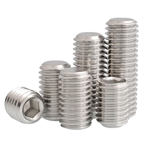 304不锈钢内六角紧定螺丝平端