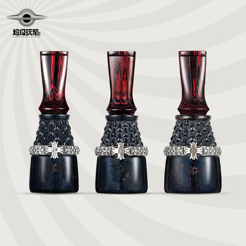 VANITY FAIR雪茄烟嘴NJOY-Ⅳ坎伯兰石楠木循环过滤烟嘴纯手工收藏