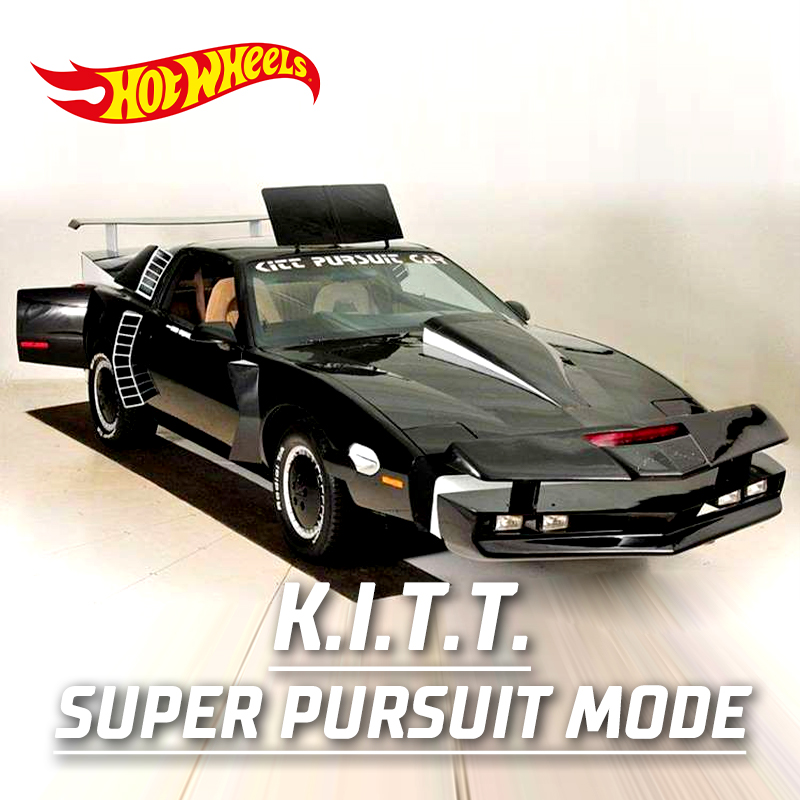 风火轮火辣小跑车合金车模男孩玩具车《霹雳游侠》基特2022g批次