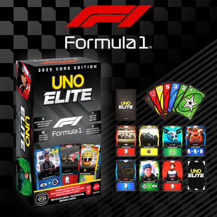 UNO牌桌游Elite 风火轮联名F1赛车珍藏系列纸牌收藏卡牌棋牌扑克