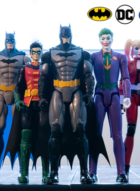 DC正义联盟闪电侠蝙蝠侠batman可动超人小丑侠手办模型人偶玩具