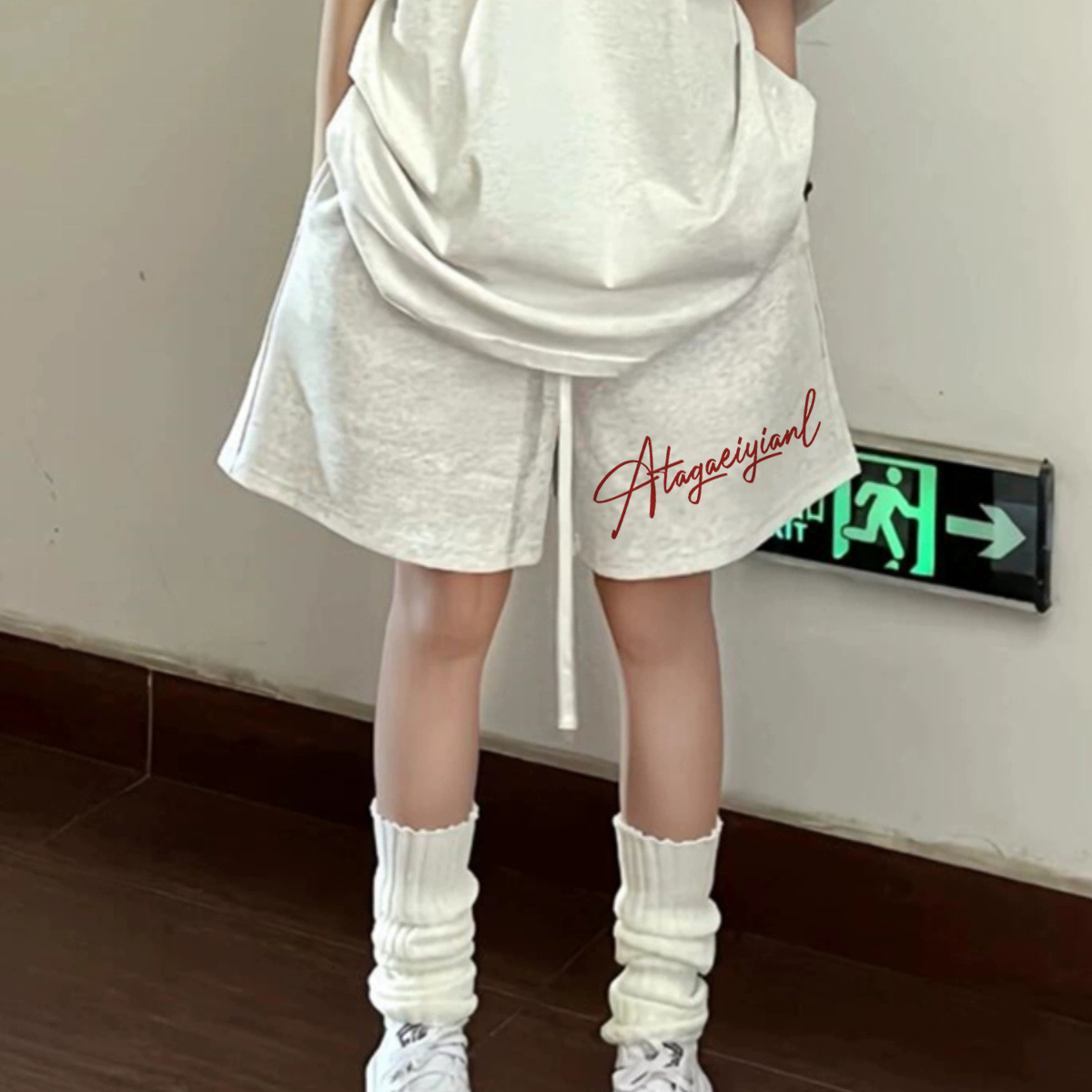 特大码女裤纯棉短裤男女情侣春夏