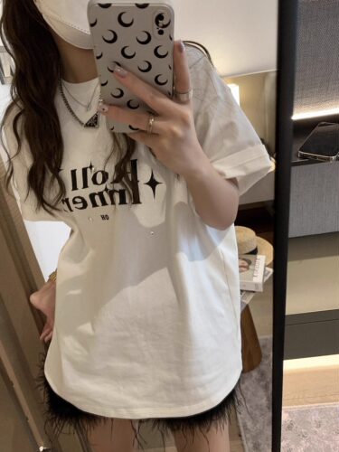 重磅260g半袖复古oversize纯棉女