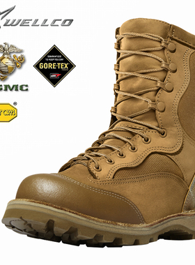 进口美产USMC RAT战靴沙漠靴GTX防水高帮8寸作战靴军迷户外战术鞋