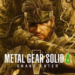 合金装备3重制版DELTA艺术家JakeKontou复制原画装裱画框挂画礼物