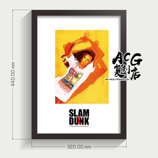 灌篮高手SLAMDUNK-井上雄彦原画井上彩子海报挂画装裱画框礼物