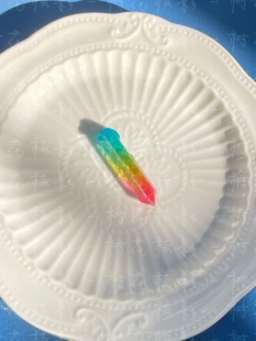 新世界狂欢Nucarnival伊得霓虹宝石碎片项链choker天然水晶可拆卸