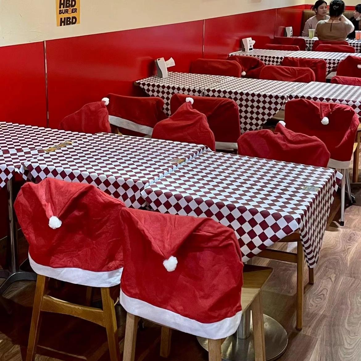 圣诞节装饰定制超大帽子