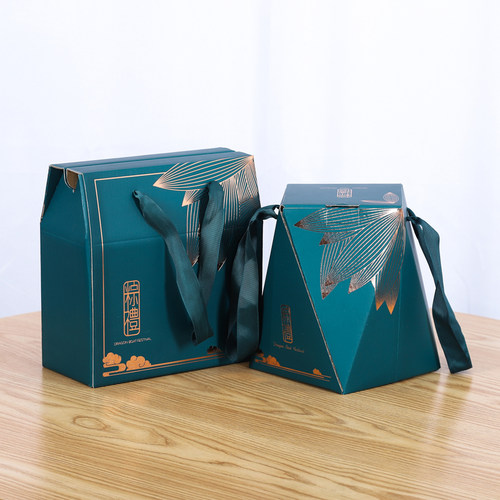 新款端午粽子包装盒礼盒 现货粽子礼品盒粽子礼盒包装 批发可加印