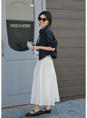 ise“Office partner”系列极简风廓形衬衫P2520109