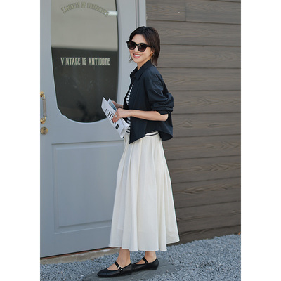 ise“Office partner”系列极简风廓形衬衫P2520109