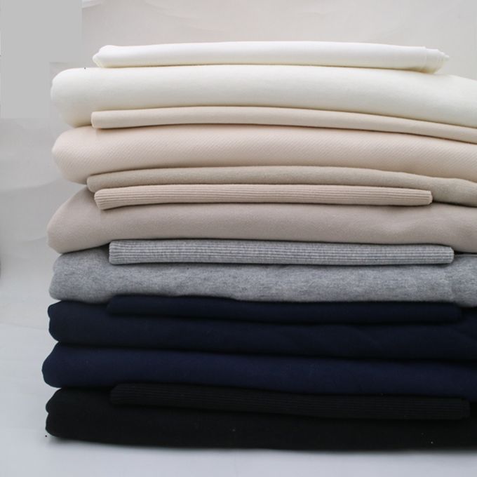 品牌申zhou纯棉厚实秋冬卫衣裤外套开衫运动休闲大毛圈针织布料