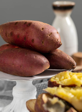 极客农场|海南蜜薯 澄迈地瓜 新鲜红薯5斤粉糯 鸣门金时【京东】