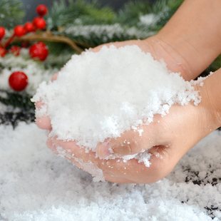 人造雪雪粉人工雪花摄影场景布置道具圣诞仿真雪假雪圣诞节装饰品