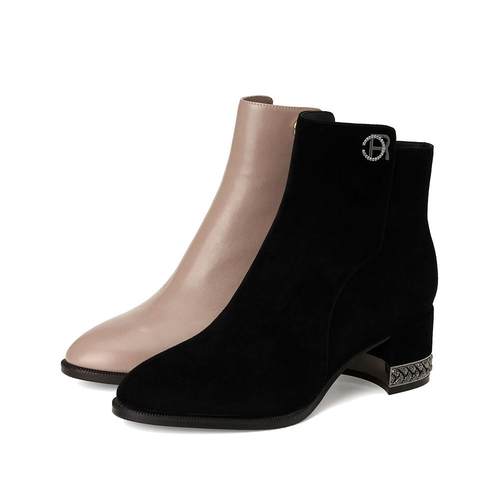 RA07245女靴冬季时尚百搭短靴