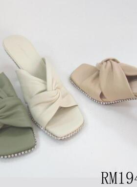 皇冠专柜正品Roberta诺贝达女鞋RM19406夏新款时尚百搭休闲凉鞋