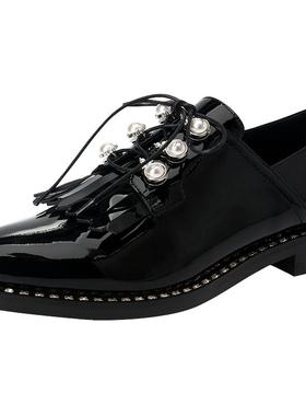 皇冠专柜正品Roberta诺贝达女鞋RL98008时尚系带休闲单鞋