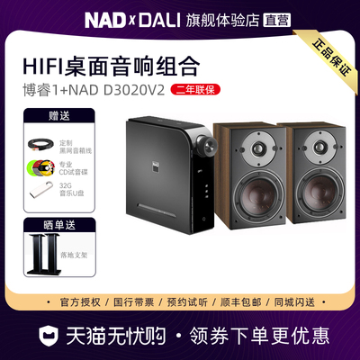 nad达尼声刻电脑桌面hifi套装