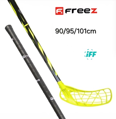 IFF认证旱地冰球杆 FREEZ FOX 32 ROUND软式曲棍球球杆Floorball