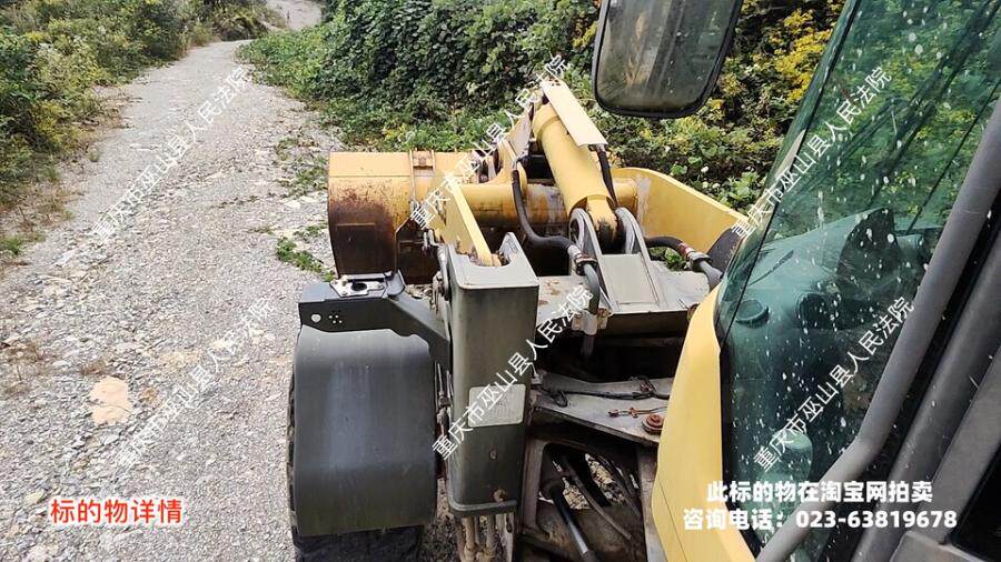 4月17日重庆L955F轮胎式装载机一台网络拍卖公告