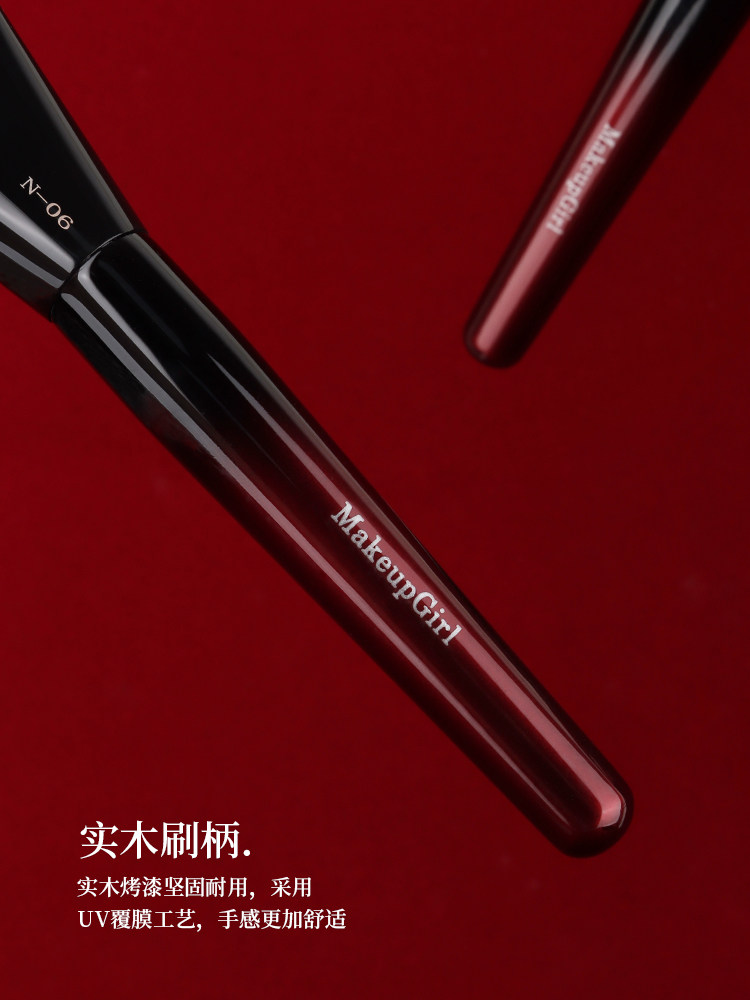 Streak-Free Flat Angled Foundation Brush Non-Absorbent - Product image 4