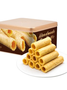 心的 happy event's 原味蛋卷猫山王榴莲蛋卷520g
