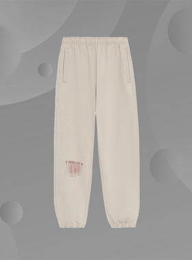 李宁卫裤女春新款反伍系列篮球运动束脚针织长裤 AKLS152-4