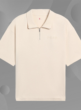 Lining/李宁正品男女同款宽松运动休闲透气舒适短袖POLO衫APLS018