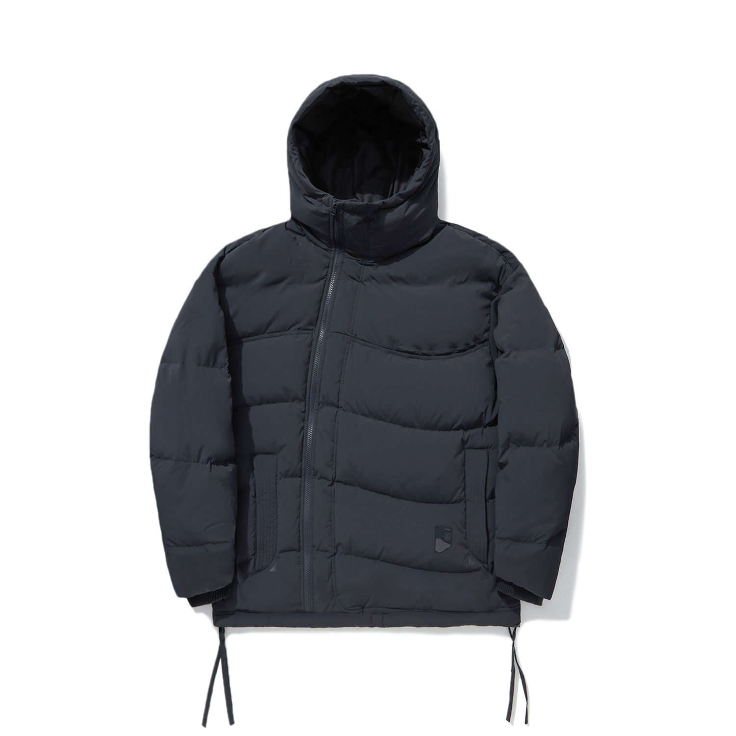 Lining/李宁正品秋季男子功夫系列纯色连帽宽松短款羽绒服AYMT027