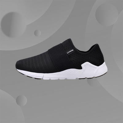 李宁情侣正品耐磨防滑休闲鞋轻便