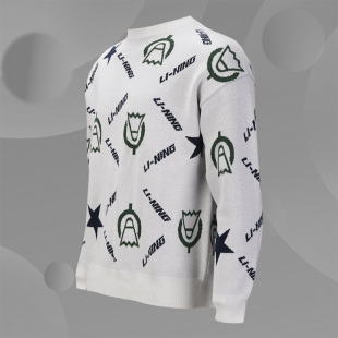 liming李宁正品运动系列套头连帽卫衣时尚潮流街头男款