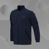 李宁正品 休闲防风立领外套夹克AJDM225 韦德系列男子运动开衫