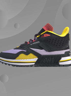 李宁休闲鞋女鞋冬季新款启程001 T1000复古缓震运动鞋AGLP094