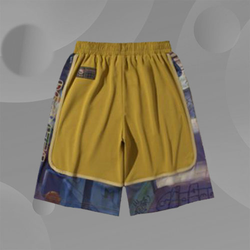 李宁 BADFIVE 足不出沪系列男子宽松休闲运动篮球短裤 AAPP343