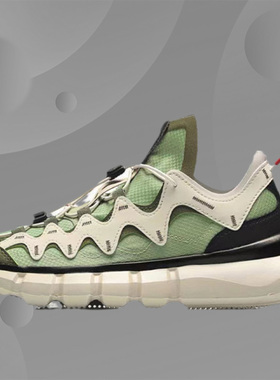 李宁正品夏季韦德悟道2.3青苔绿白色时尚休闲男女款运动鞋AGBR052