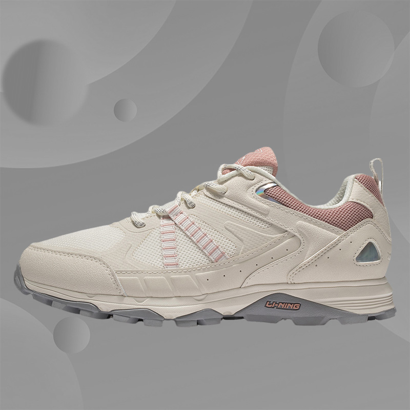 正品 李宁22春季跑步 系列女子野外舒适透气 跑鞋运动鞋ARDS004-2