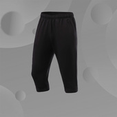 李宁运动 运动中裤 夏季 男子训练系列七分卫裤 AKQR103 新款 正品